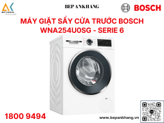 Máy Giặt Sấy Bosch Giặt 10kg, Sấy 6kg WNA254U0SG - Series 6 